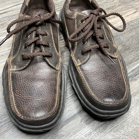 Born Mens Brown Lace Up Leather Shoes, size 8, EU size 41 - Picture 4 of 9